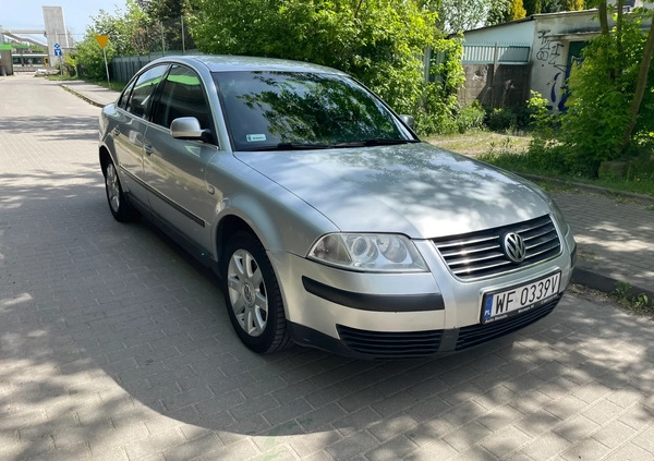 Volkswagen Passat cena 6500 przebieg: 410000, rok produkcji 2000 z Warszawa małe 67